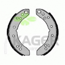 34-0235 KAGER Комплект тормозных колодок
