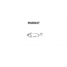 RN55637 VENEPORTE Предглушитель выхлопных газов