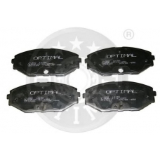 12156 OPTIMAL Комплект тормозных колодок, дисковый тормоз