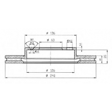 BSF5314 QUINTON HAZELL Тормозной диск