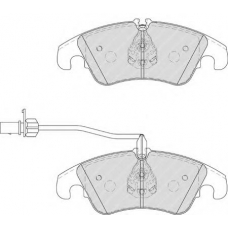 FDB4044 FERODO Комплект тормозных колодок, дисковый тормоз