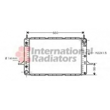 60182062 SCHLIECKMANN Радиатор, охлаждение двигател
