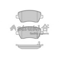 K012-40J ASHUKI Комплект тормозных колодок, дисковый тормоз