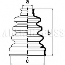 J2887004 NIPPARTS Комплект пылника, приводной вал