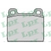 05P109 LPR Комплект тормозных колодок, дисковый тормоз