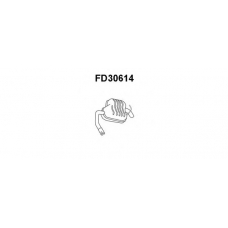 FD30614 VENEPORTE Глушитель выхлопных газов конечный