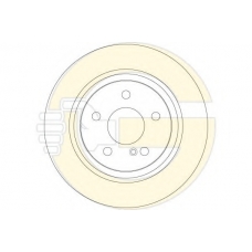 6062772 GIRLING Тормозной диск