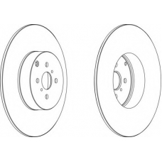 WN1372 NECTO Тормозной диск