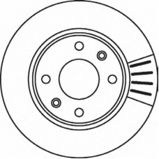 562027BC BENDIX Тормозной диск
