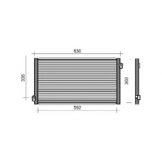 QCN273 QUINTON HAZELL Конденсатор, кондиционер