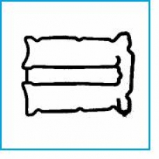 53058 GLASER Прокладка, крышка головки цилиндра