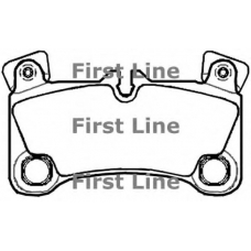FBP3736 FIRST LINE Комплект тормозных колодок, дисковый тормоз