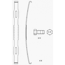 G6963FE ABEX Комплект тормозных колодок, дисковый тормоз