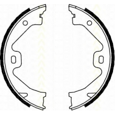 8100 17011 TRISCAN Комплект тормозных колодок, стояночная тормозная с