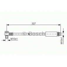 1 987 476 098 BOSCH Тормозной шланг