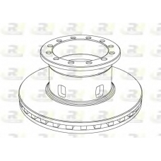 NSX1020.20 ROADHOUSE Тормозной диск