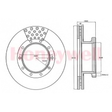 567800J JURID Тормозной диск