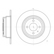6335 00 KAWE Тормозной диск