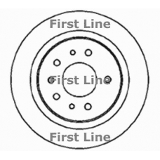 FBD1329 FIRST LINE Тормозной диск