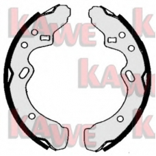 05340 KAWE Комплект тормозных колодок