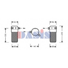 801410N AKS DASIS Осушитель, кондиционер