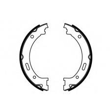 S951 SIMER Комплект тормозных колодок