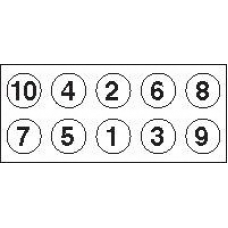 22-76010B GOETZE Комплект болтов головки цилидра