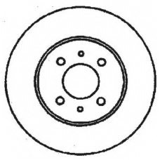 561469BC BENDIX Тормозной диск