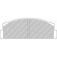 FDB29 FERODO Комплект тормозных колодок, дисковый тормоз