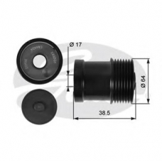 OAP7104 GATES Механизм свободного хода генератора