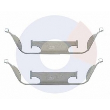 2285 CARRAB BRAKE PARTS Комплектующие, колодки дискового тормоза