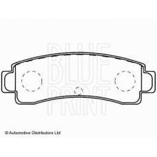 ADN14230 BLUE PRINT Комплект тормозных колодок, дисковый тормоз