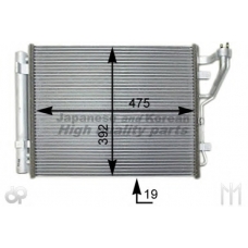 Y550-94 ASHUKI Конденсатор, кондиционер