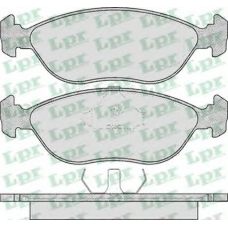 05P592 LPR Комплект тормозных колодок, дисковый тормоз