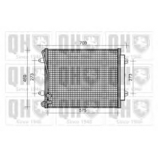 QCN485 QUINTON HAZELL Конденсатор, кондиционер