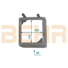9101263 BEHR Heater core