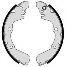 S 54 522 BREMBO Комплект тормозных колодок