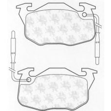 BP521 QUINTON HAZELL Комплект тормозных колодок, дисковый тормоз