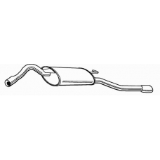 21756 WALKER Глушитель выхлопных газов конечный