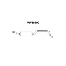 VW80400 VENEPORTE Глушитель выхлопных газов конечный