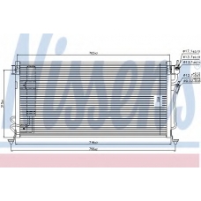 94748 NISSENS Конденсатор, кондиционер