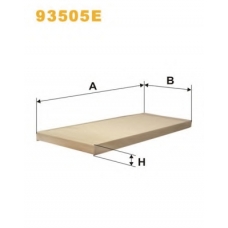 93505E WIX Фильтр, воздух во внутренном пространстве