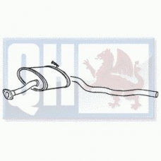 FE334T KLARIUS Средний глушитель выхлопных газов