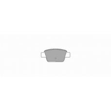 815 SIMER Комплект тормозных колодок, дисковый тормоз