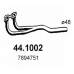 44.1002 ASSO Труба выхлопного газа