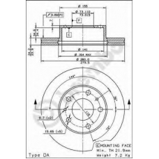 24535 E AP Тормозной диск