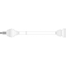 WW3123 General Ricambi Приводной вал