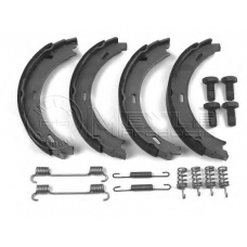 014 042 0302 MEYLE Комплект тормозных колодок, стояночная тормозная с