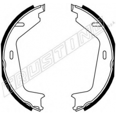 127.275 TRUSTING Комплект тормозных колодок, стояночная тормозная с