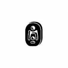 83 13 2807 HJS Кронштейн, глушитель